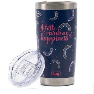 Lug Navy Guzzler Tumbler and in Rainbow New Unused